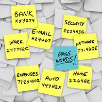 Passwords Written on Sticky Notes