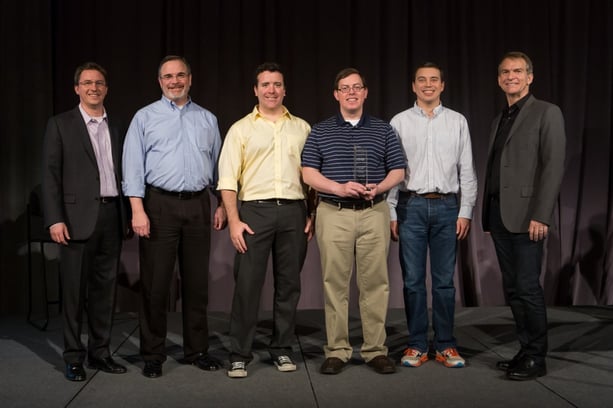 (L-R) Mitch Parker, VP and General Manager, Cloud Services Group, Citrix; Ralph Stevens, Director of Sales, TekLinks; Justin Limbaugh, Systems Engineer, TekLinks; Patrick Westcott, Managed & Cloud Services Engineer, TekLinks; Scott Swanburg, Sr. Director, Cloud App Delivery Sales, Citrix.